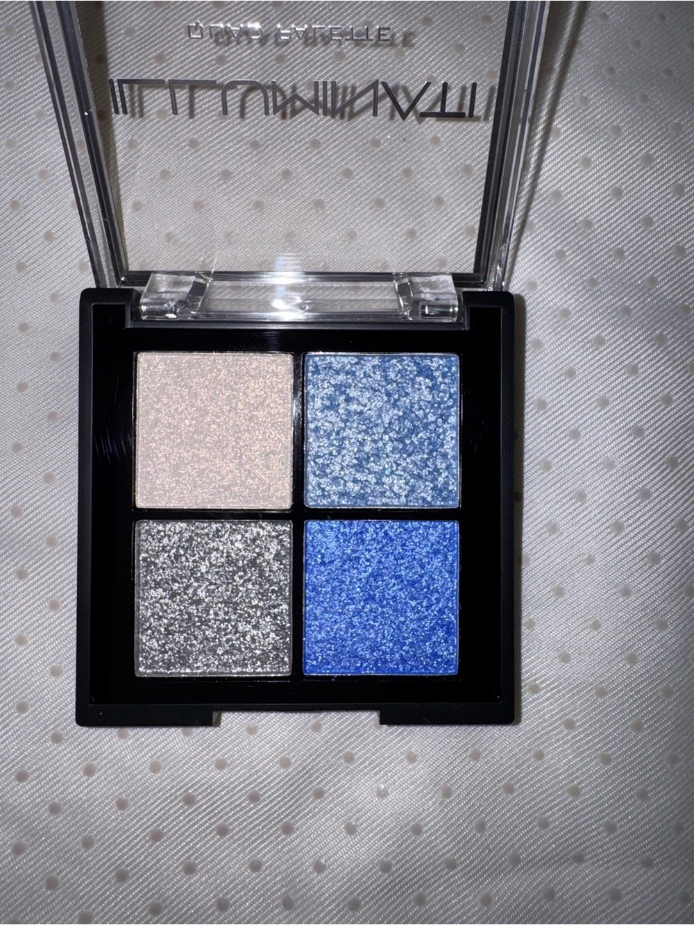 Illuminati - Saint - Shimmer Eyeshadow Quad Blue/Silver/Champagne Sparkle